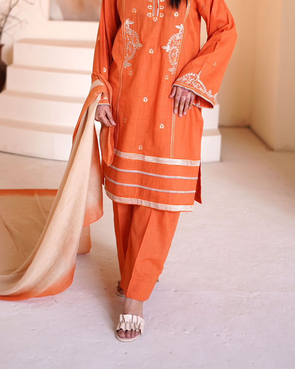 Orange 3 Piece