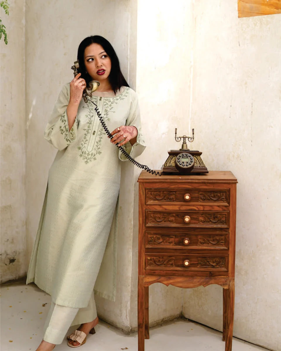 Pastel Green 3 Piece