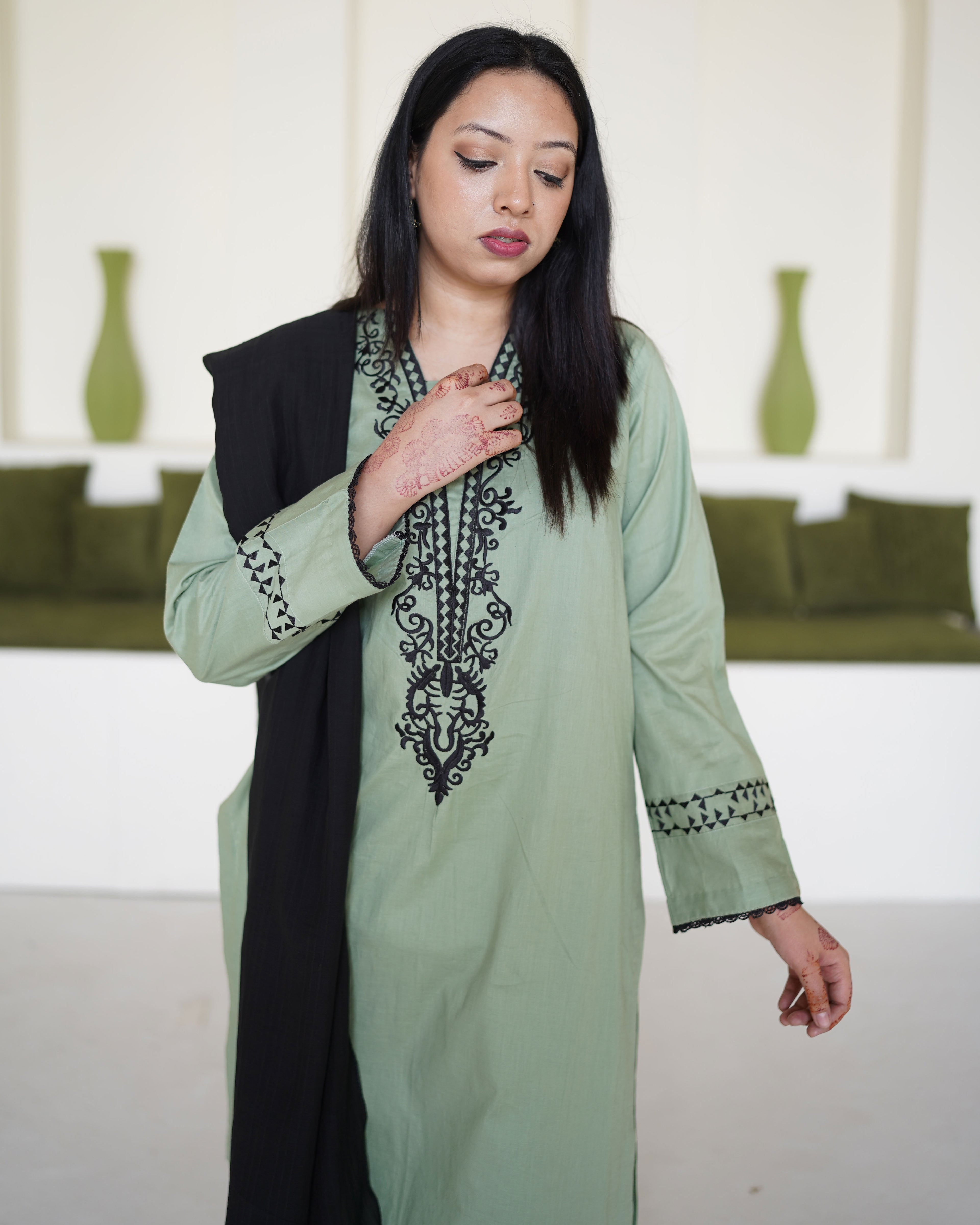 Pistachio Green 3 Piece