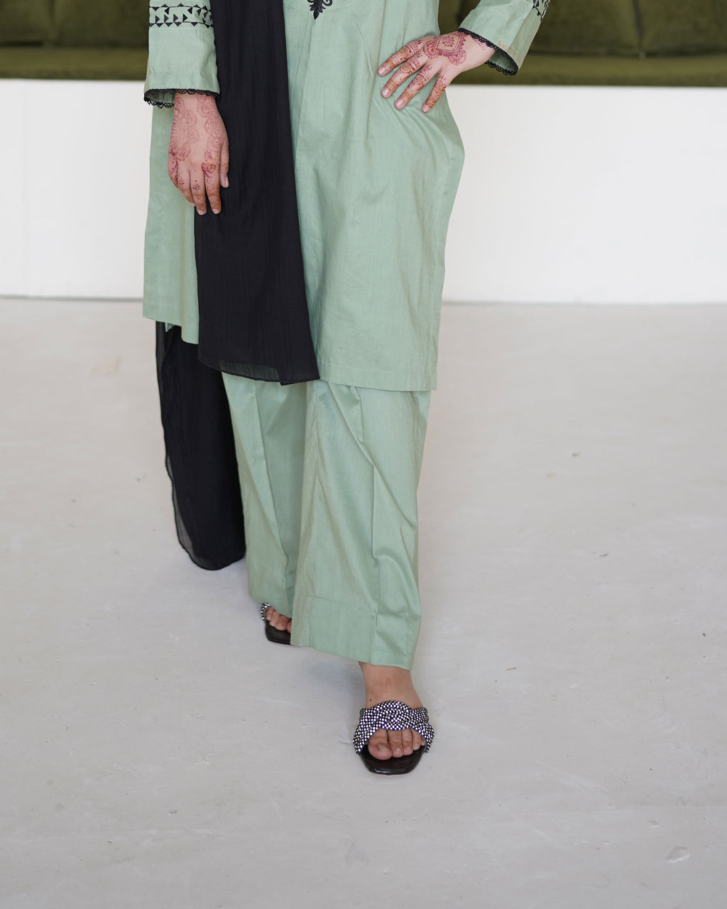 Pistachio Green 3 Piece